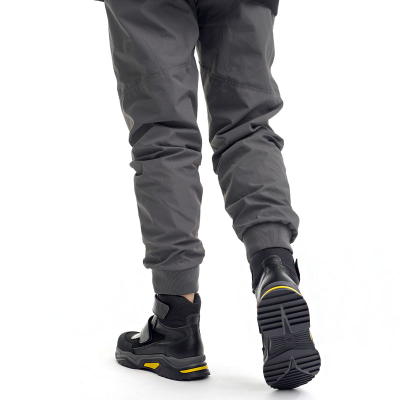 Ботинки нат.мех, артикул 1936, цвет черный купить в интернет-магазине Shoeslel с доставкой по России