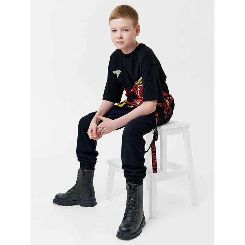 Ботинки, артикул 1941, цвет черный купить в интернет-магазине Shoeslel с доставкой по России