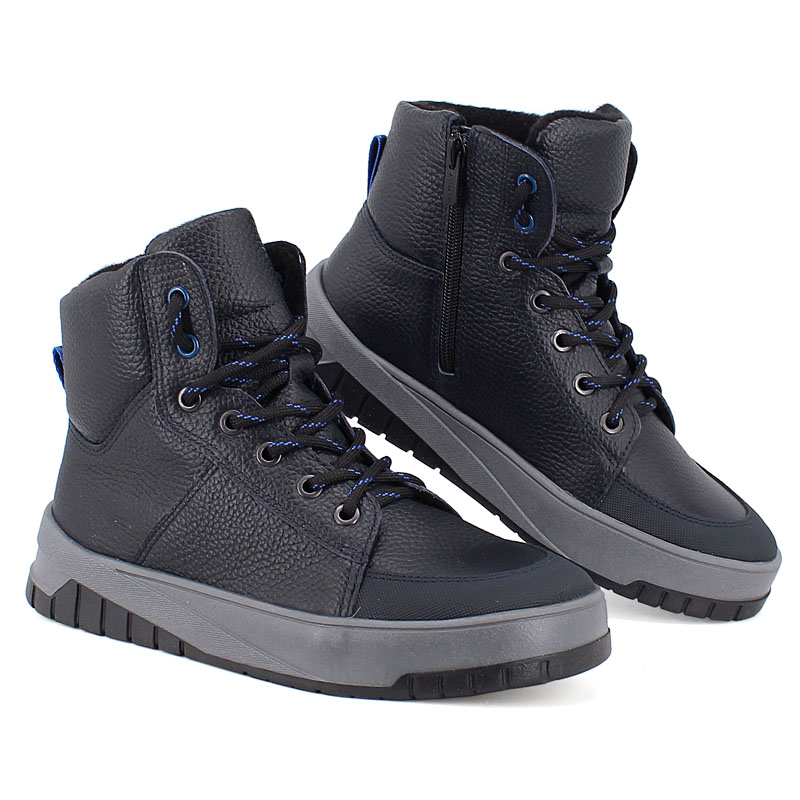 Ботинки, артикул 1948, цвет синий купить в интернет-магазине Shoeslel с доставкой по России