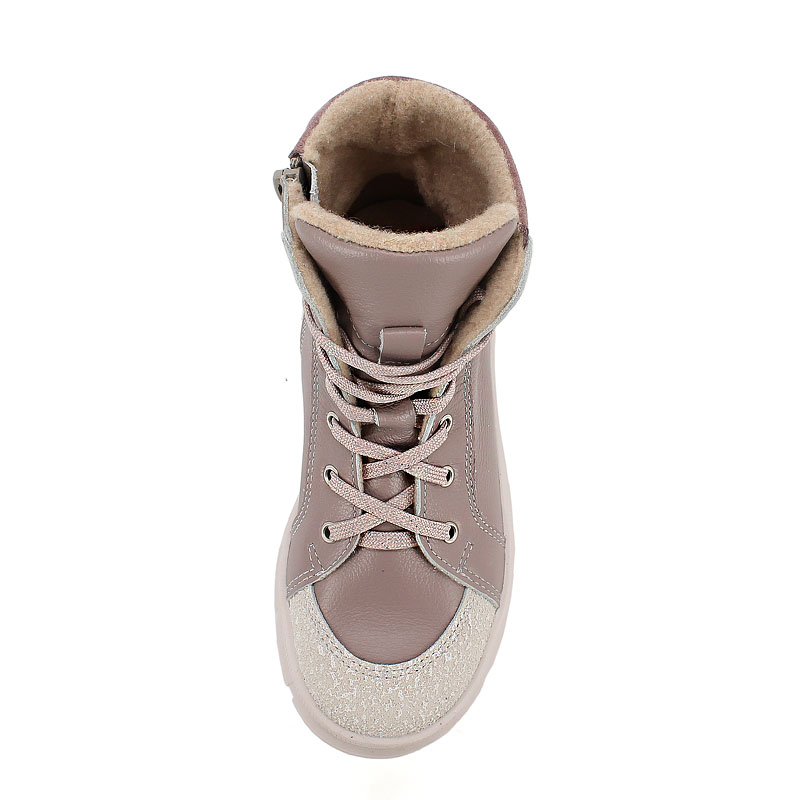 Ботинки байка, артикул 1949, цвет лавандовый купить в интернет-магазине Shoeslel с доставкой по России