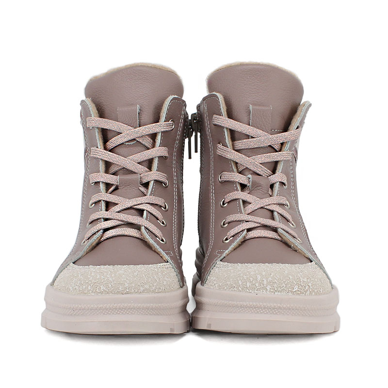 Ботинки байка, артикул 1949, цвет лавандовый купить в интернет-магазине Shoeslel с доставкой по России