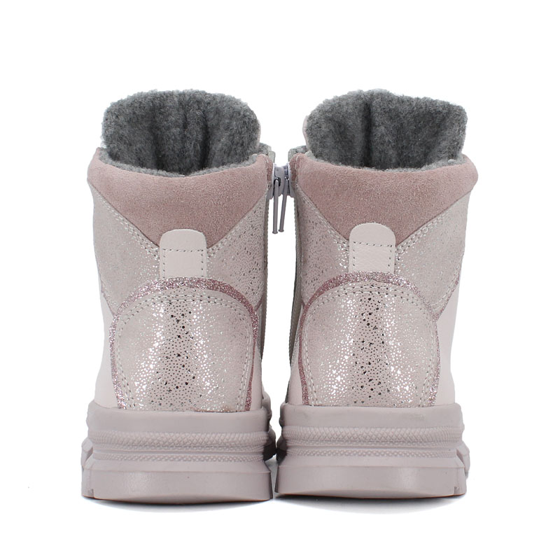 Ботинки байка, артикул 1949, цвет пудровый купить в интернет-магазине Shoeslel с доставкой по России