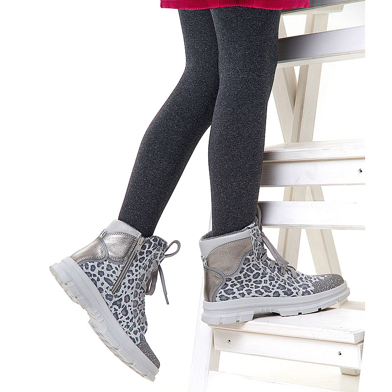 Ботинки байка, артикул 1949, цвет серый купить в интернет-магазине Shoeslel с доставкой по России