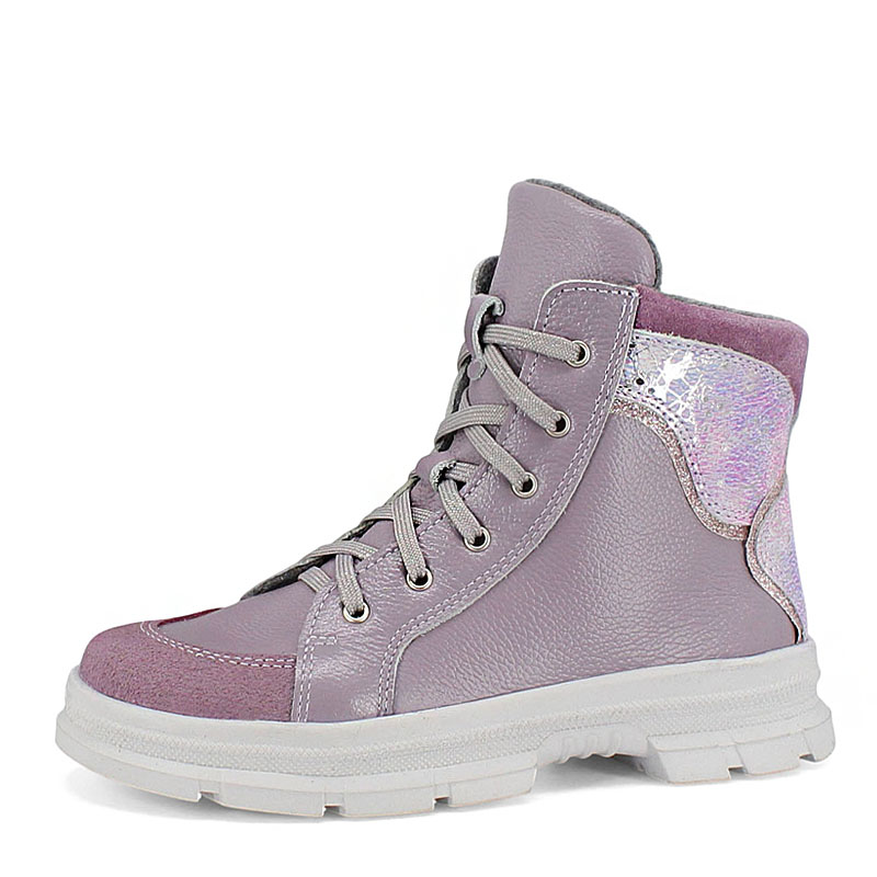 Ботинки байка, артикул 1949, цвет сиреневый купить в интернет-магазине Shoeslel с доставкой по России