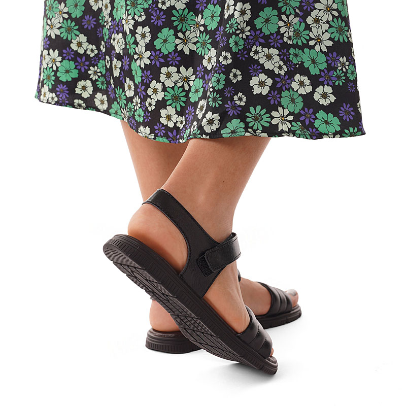 Туфли летние, артикул 1950, цвет черный купить в интернет-магазине Shoeslel с доставкой по России