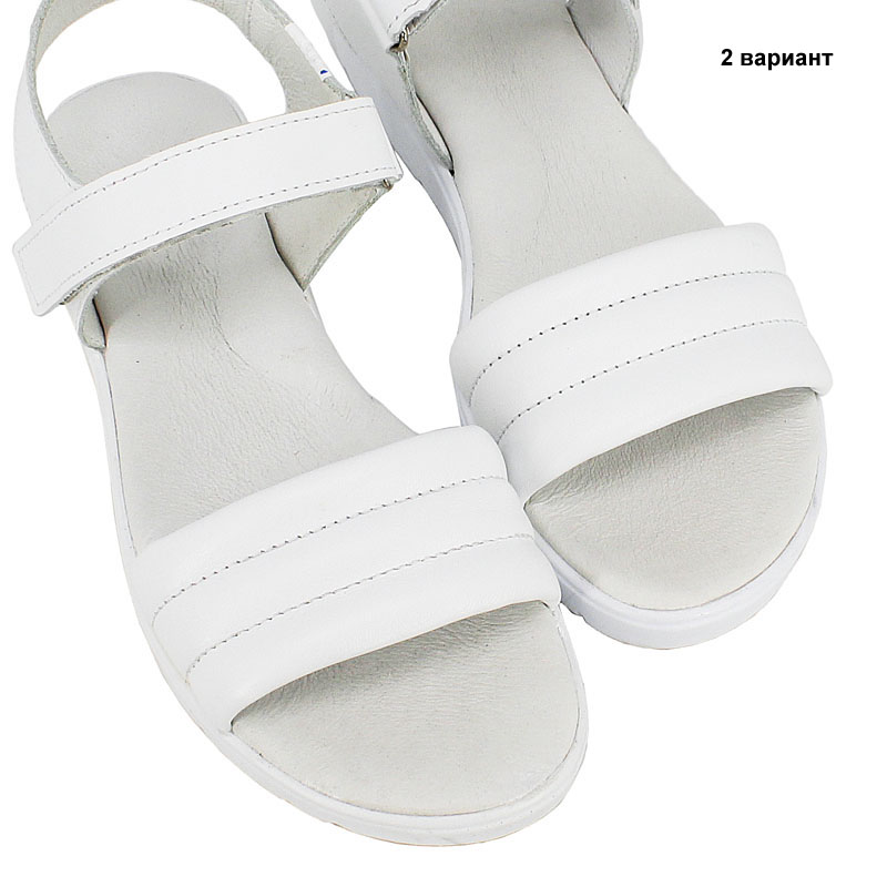 Туфли летние, артикул 1950, цвет белый купить в интернет-магазине Shoeslel с доставкой по России