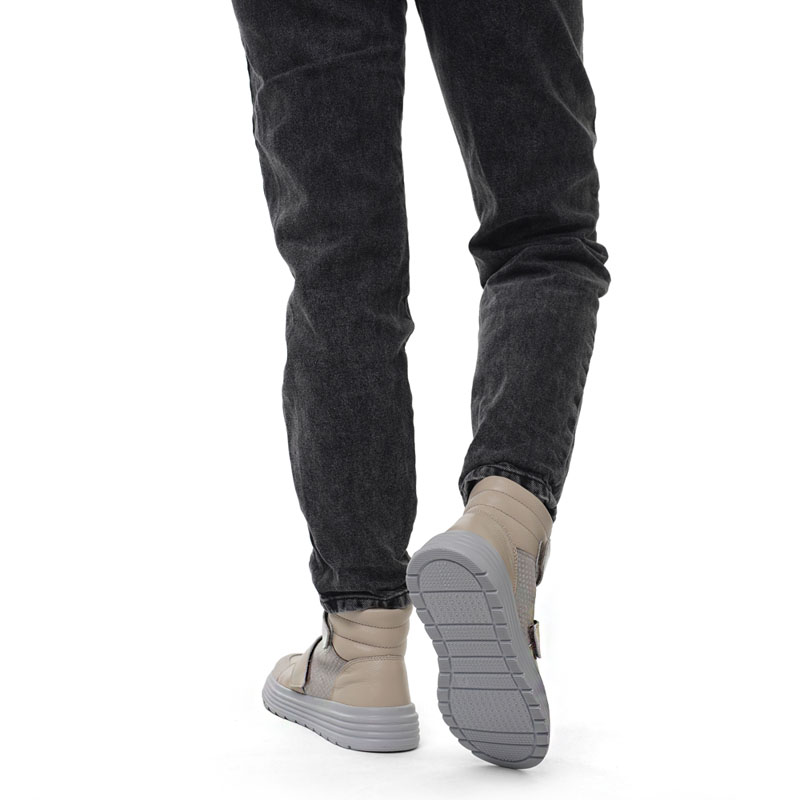 Ботинки, артикул 1956, цвет бежевый купить в интернет-магазине Shoeslel с доставкой по России