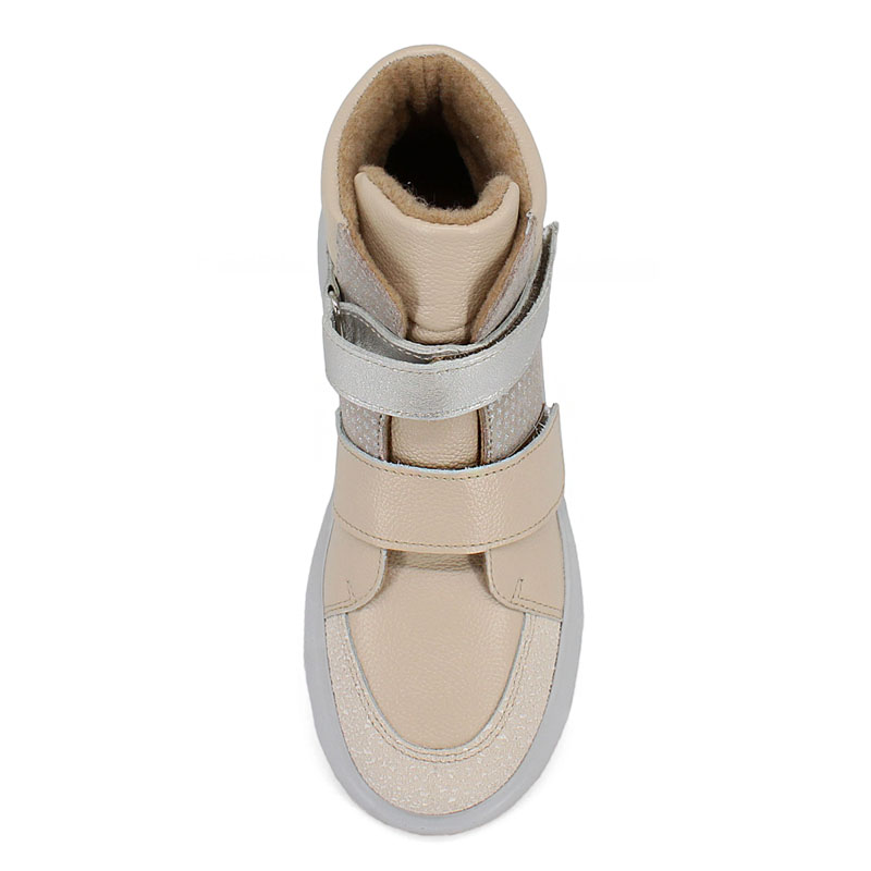 Ботинки, артикул 1956, цвет бежевый купить в интернет-магазине Shoeslel с доставкой по России