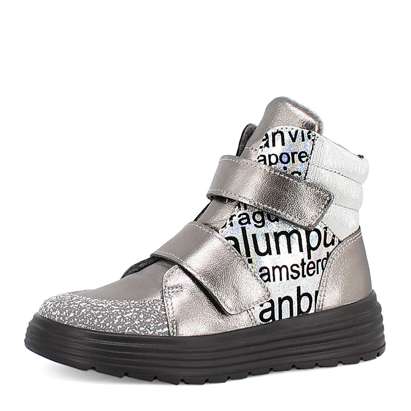 Ботинки, артикул 1956, цвет темное серебро купить в интернет-магазине Shoeslel с доставкой по России