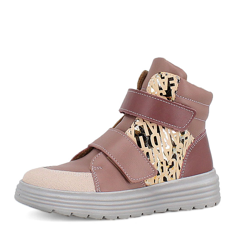 Ботинки, артикул 1956, цвет пыльно-розовый купить в интернет-магазине Shoeslel с доставкой по России