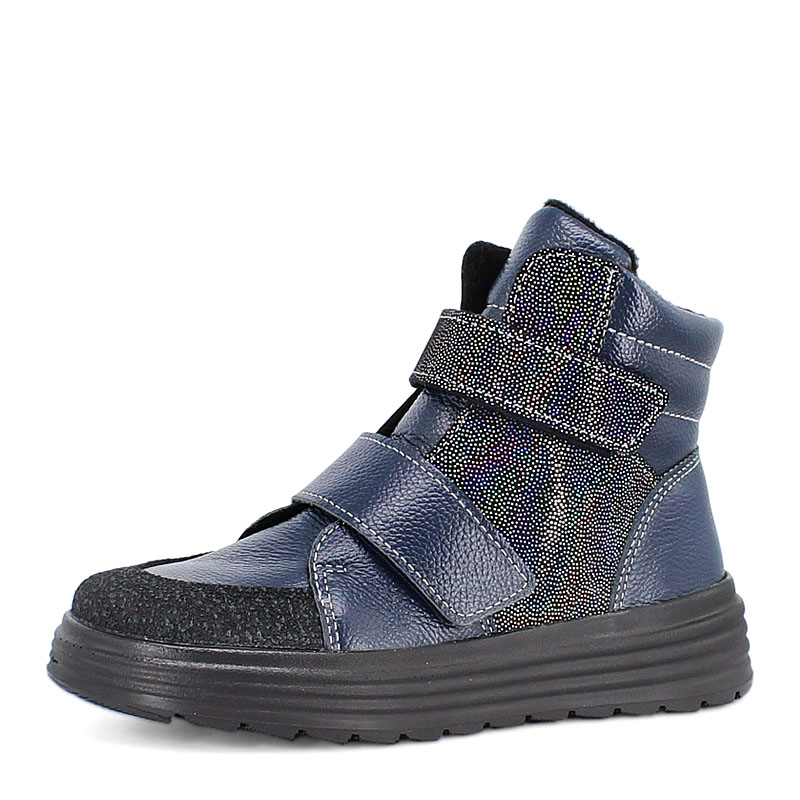 Ботинки, артикул 1956, цвет синий купить в интернет-магазине Shoeslel с доставкой по России