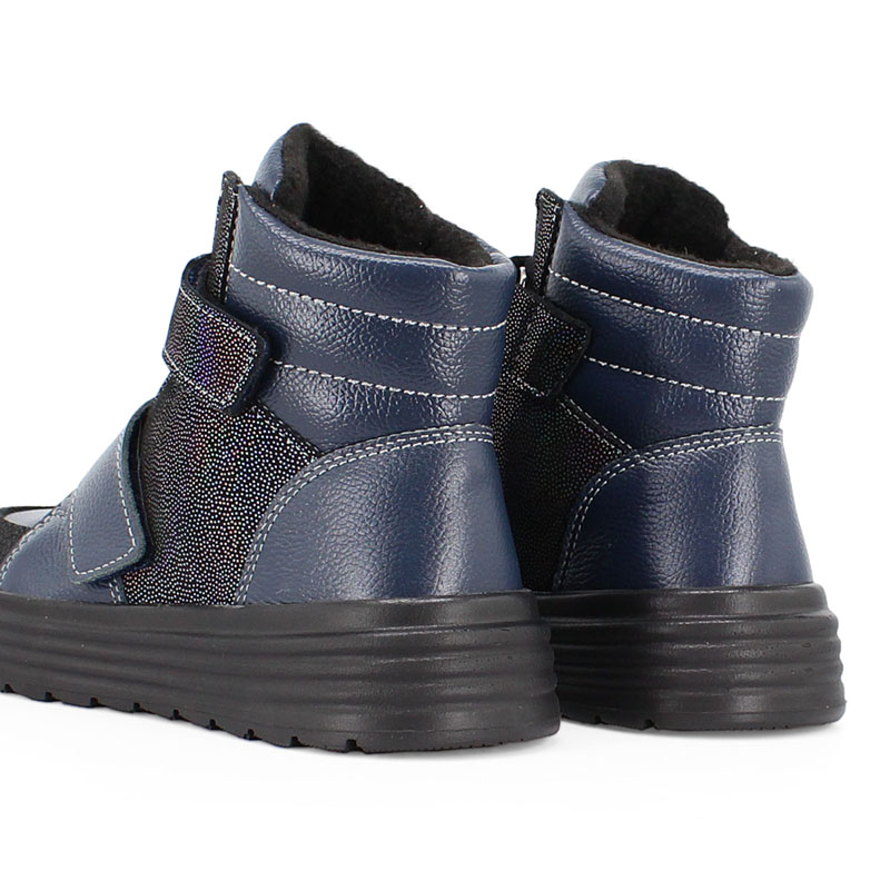 Ботинки, артикул 1956, цвет синий купить в интернет-магазине Shoeslel с доставкой по России