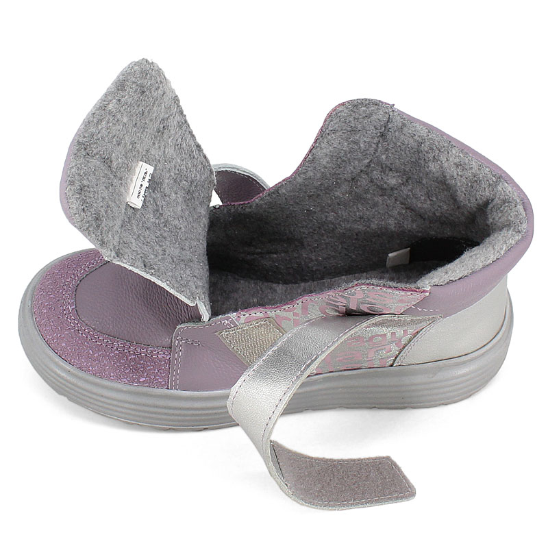 Ботинки, артикул 1956, цвет сиреневый купить в интернет-магазине Shoeslel с доставкой по России