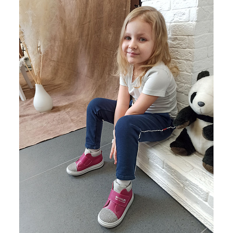 Ботинки малодетские байка, артикул 1959, цвет розовый купить в интернет-магазине Shoeslel с доставкой по России