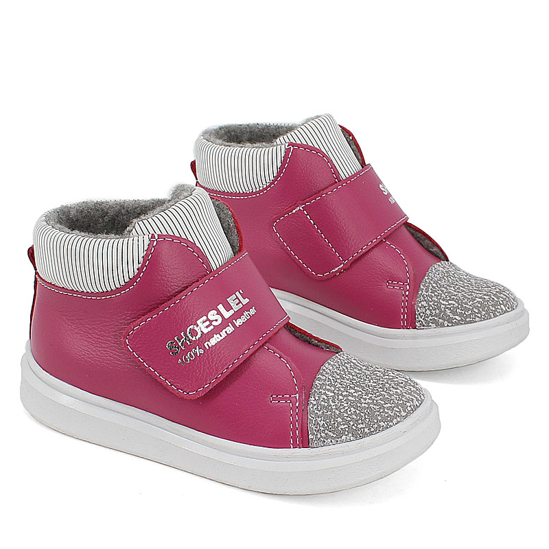 Ботинки малодетские байка, артикул 1959, цвет розовый купить в интернет-магазине Shoeslel с доставкой по России