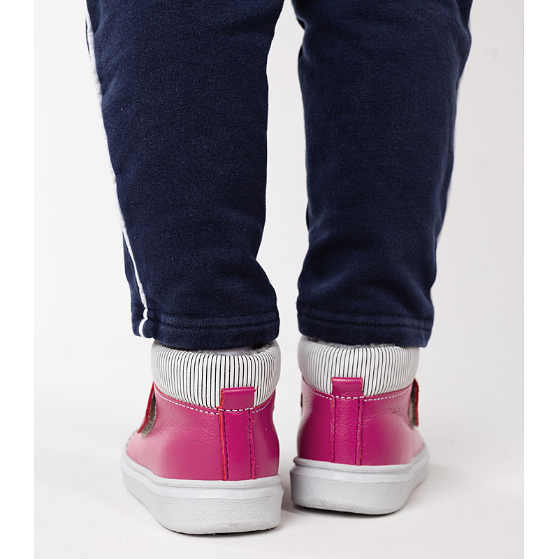 Ботинки малодетские байка, артикул 1959, цвет розовый купить в интернет-магазине Shoeslel с доставкой по России