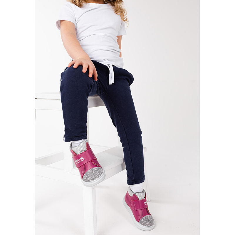 Ботинки малодетские байка, артикул 1959, цвет розовый купить в интернет-магазине Shoeslel с доставкой по России