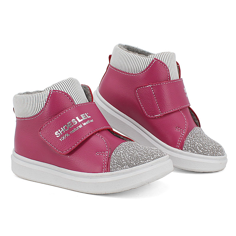 Ботинки малодетские байка, артикул 1959, цвет розовый купить в интернет-магазине Shoeslel с доставкой по России