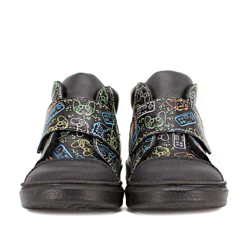 Ботинки малодетские байка, артикул 1959, цвет граффити купить в интернет-магазине Shoeslel с доставкой по России