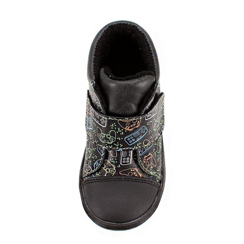 Ботинки малодетские байка, артикул 1959, цвет граффити купить в интернет-магазине Shoeslel с доставкой по России