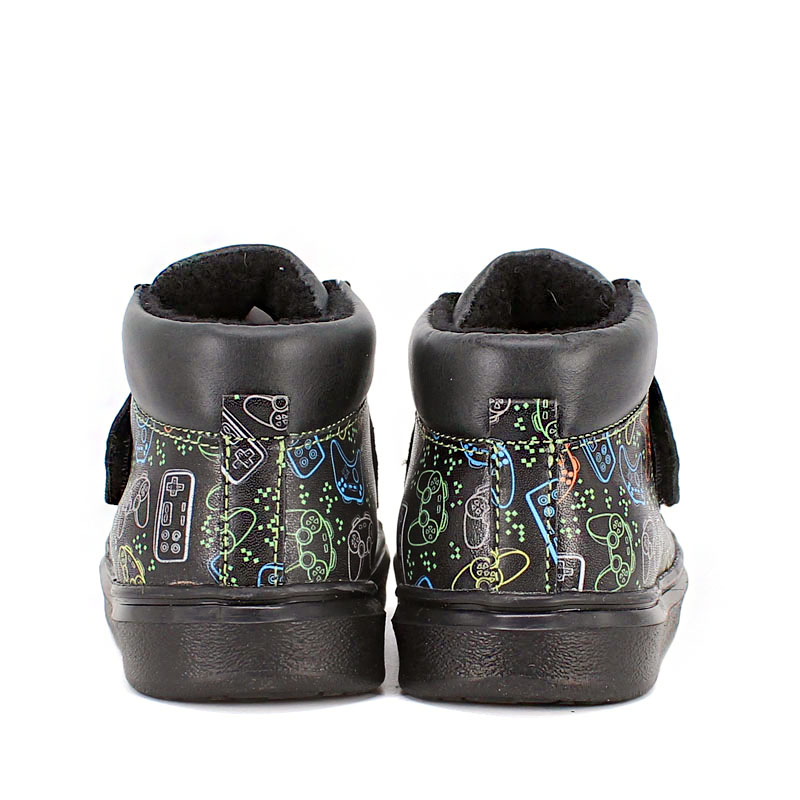 Ботинки малодетские байка, артикул 1959, цвет граффити купить в интернет-магазине Shoeslel с доставкой по России
