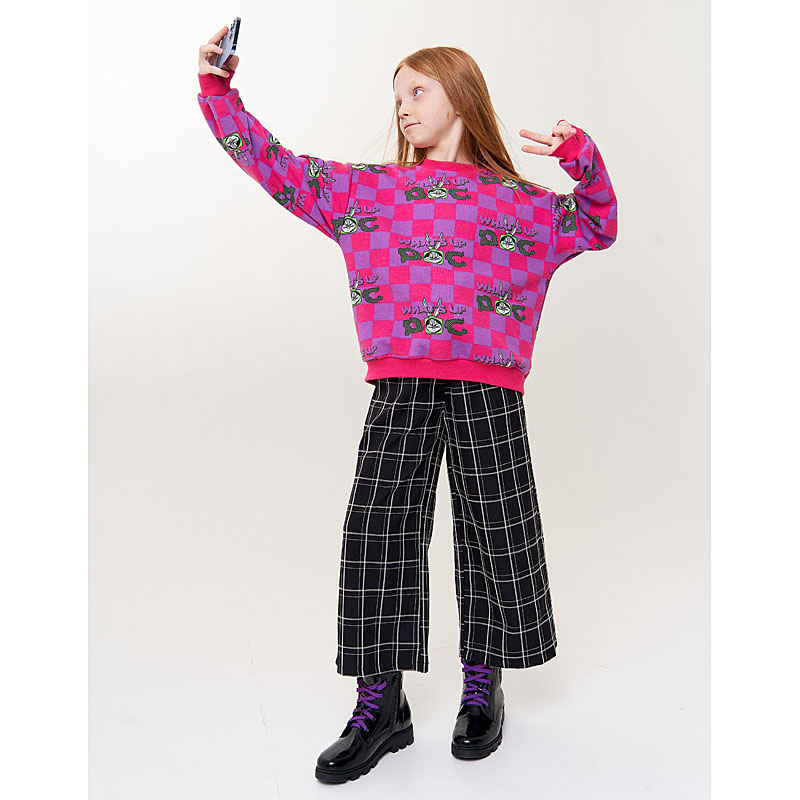 Ботинки байка, артикул 1962, цвет черно-фиолетовый купить в интернет-магазине Shoeslel с доставкой по России