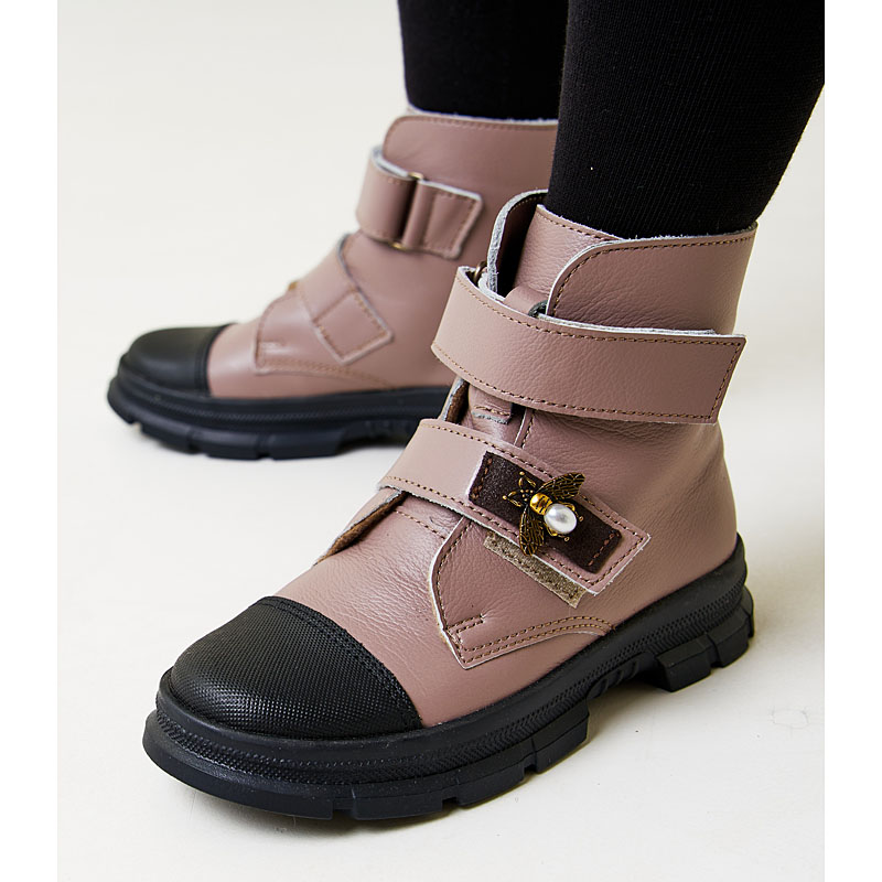 Ботинки байка, артикул 1965, цвет бежевый купить в интернет-магазине Shoeslel с доставкой по России