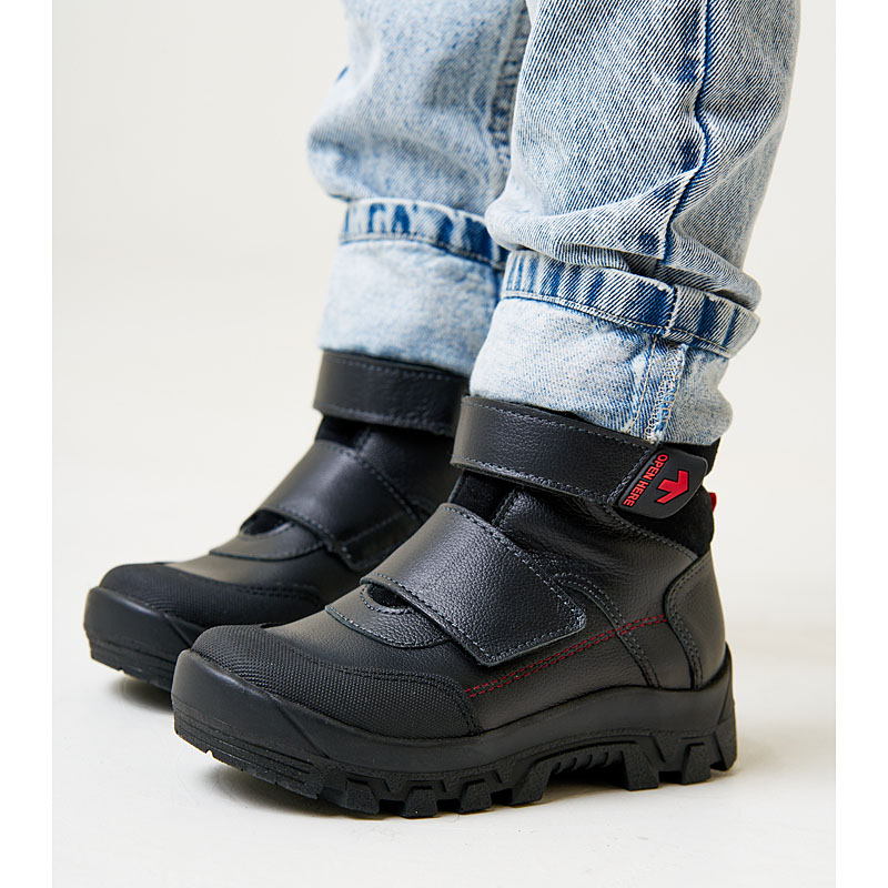 Ботинки байка, артикул 1967, цвет черный купить в интернет-магазине Shoeslel с доставкой по России