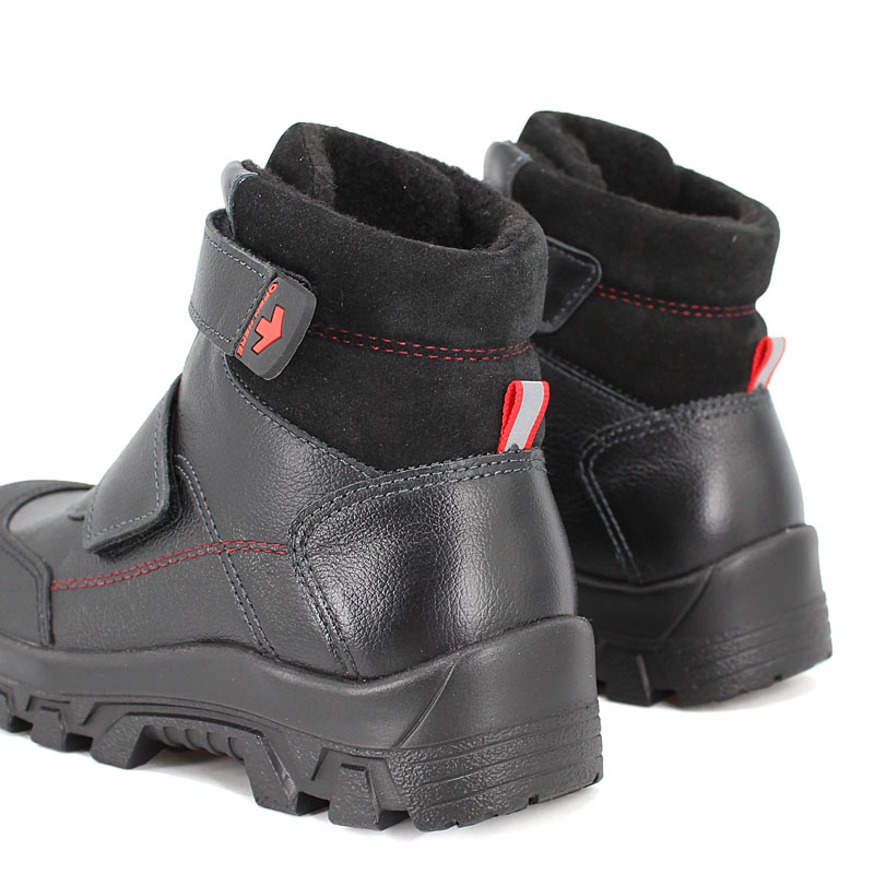 Ботинки байка, артикул 1967, цвет черный купить в интернет-магазине Shoeslel с доставкой по России