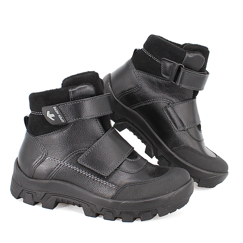 Ботинки байка, артикул 1967, цвет черно-серый купить в интернет-магазине Shoeslel с доставкой по России