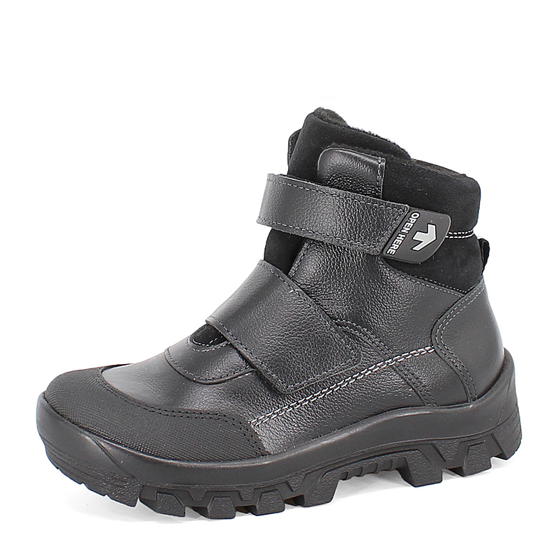 Ботинки байка, артикул 1967, цвет черно-серый купить в интернет-магазине Shoeslel с доставкой по России