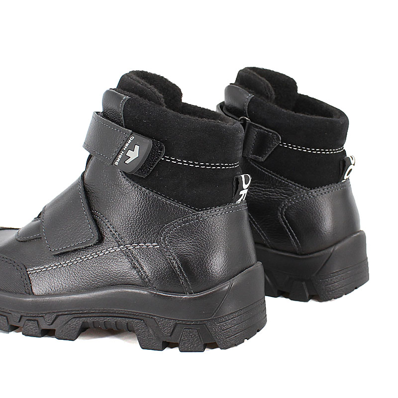 Ботинки байка, артикул 1967, цвет черно-серый купить в интернет-магазине Shoeslel с доставкой по России