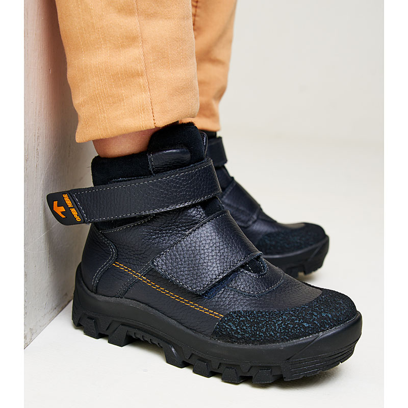 Ботинки байка, артикул 1967, цвет синий купить в интернет-магазине Shoeslel с доставкой по России