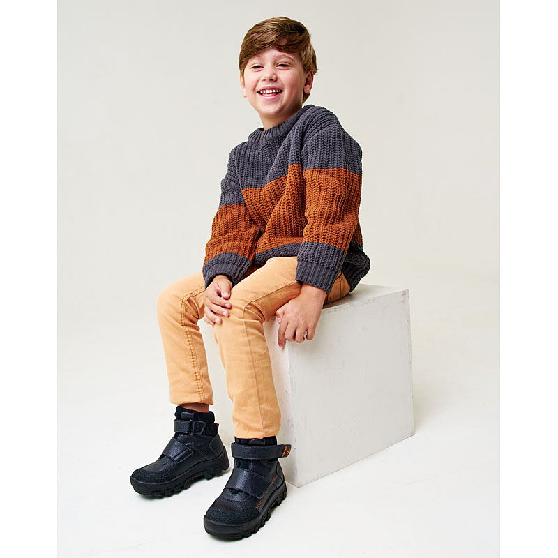 Ботинки байка, артикул 1967, цвет синий купить в интернет-магазине Shoeslel с доставкой по России