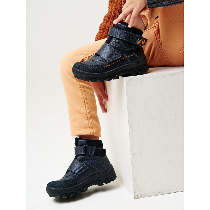 Ботинки байка, артикул 1967, цвет синий купить в интернет-магазине Shoeslel с доставкой по России