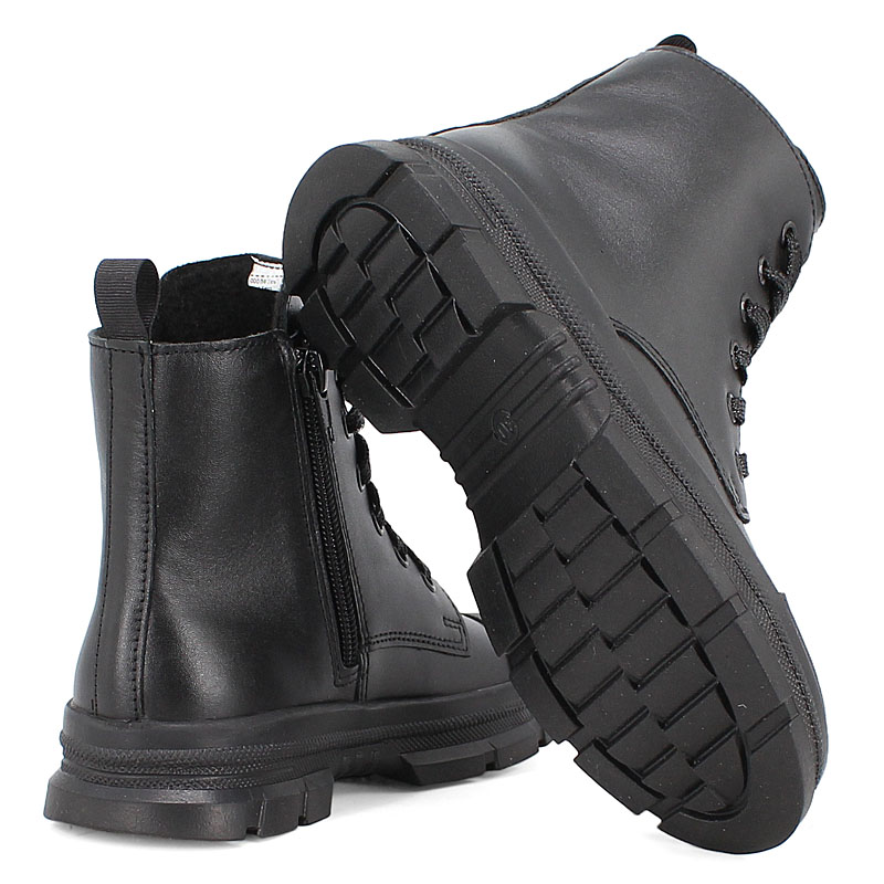 Ботинки, артикул 1968, цвет черный купить в интернет-магазине Shoeslel с доставкой по России