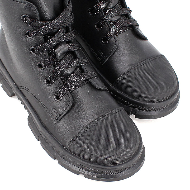 Ботинки, артикул 1968, цвет черный купить в интернет-магазине Shoeslel с доставкой по России