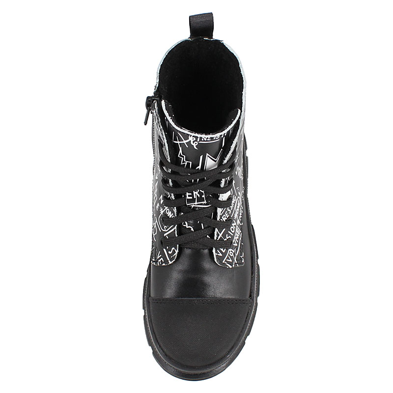 Ботинки, артикул 1968, цвет граффити купить в интернет-магазине Shoeslel с доставкой по России