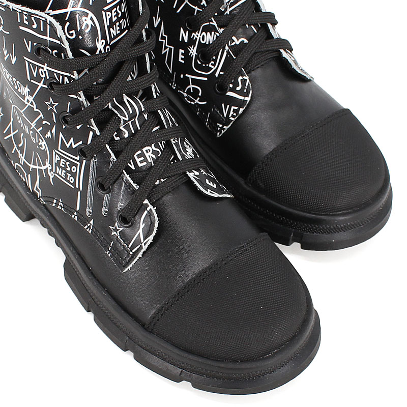 Ботинки, артикул 1968, цвет граффити купить в интернет-магазине Shoeslel с доставкой по России