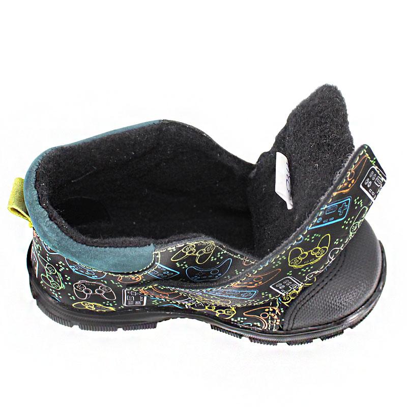 Ботинки малодетские байка, артикул 1970, цвет граффити купить в интернет-магазине Shoeslel с доставкой по России