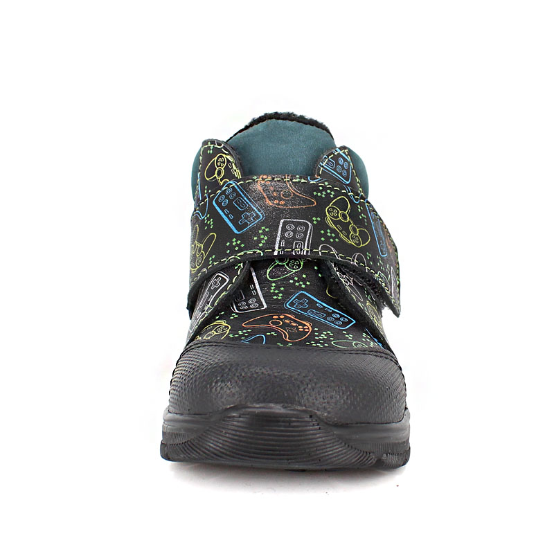 Ботинки малодетские байка, артикул 1970, цвет граффити купить в интернет-магазине Shoeslel с доставкой по России