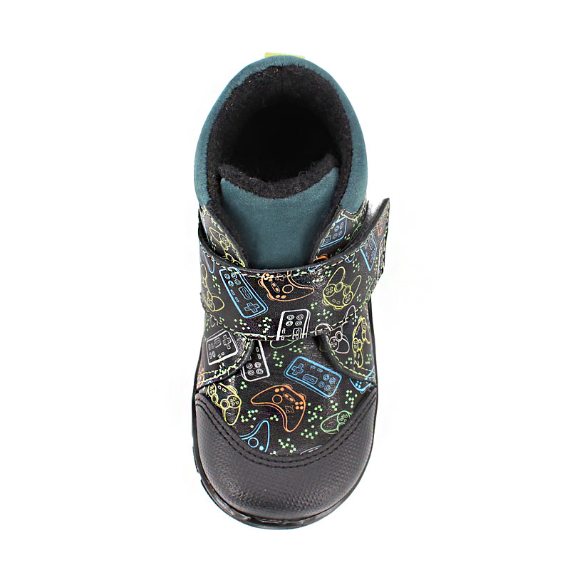 Ботинки малодетские байка, артикул 1970, цвет граффити купить в интернет-магазине Shoeslel с доставкой по России