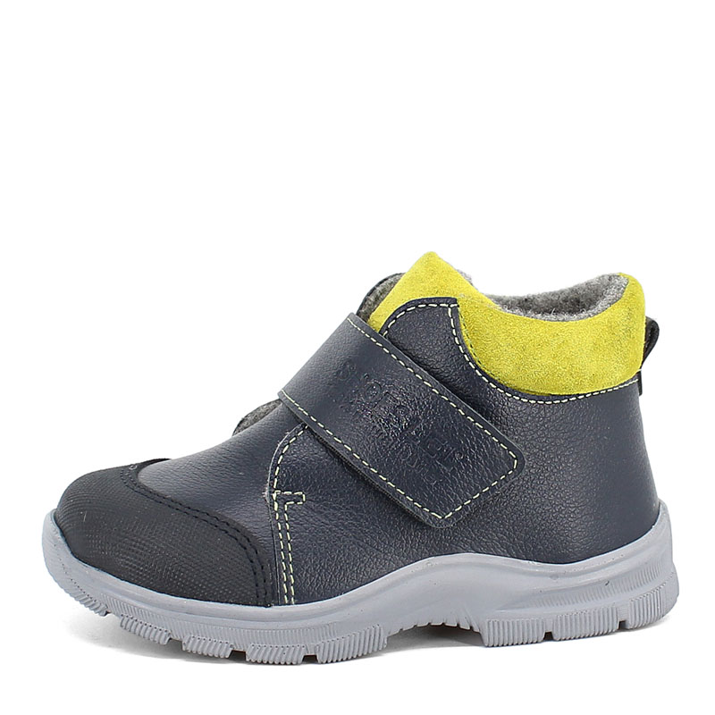 Ботинки малодетские байка, артикул 1970, цвет синий купить в интернет-магазине Shoeslel с доставкой по России