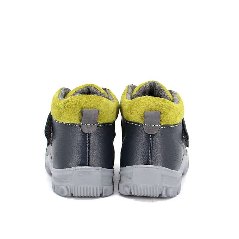 Ботинки малодетские байка, артикул 1970, цвет синий купить в интернет-магазине Shoeslel с доставкой по России