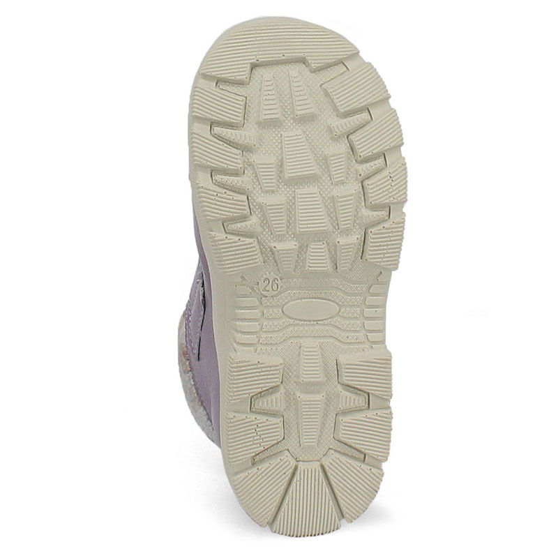 Ботинки малодетские байка, артикул 1970, цвет сиреневый купить в интернет-магазине Shoeslel с доставкой по России