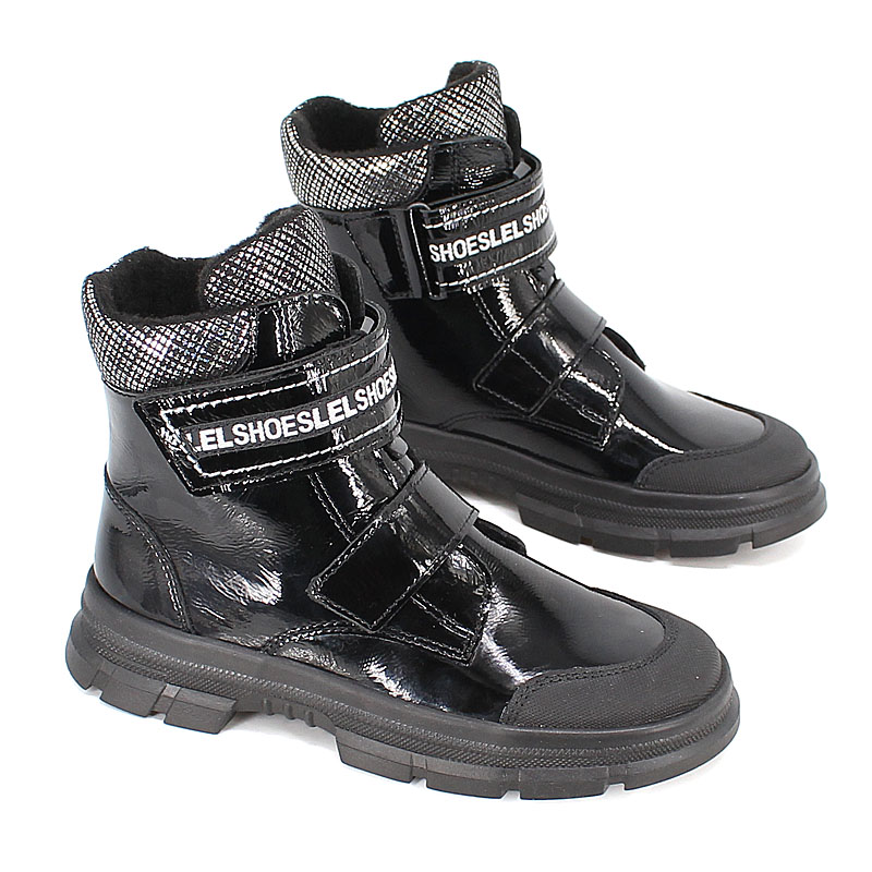 Ботинки байка, артикул 1973, цвет черный купить в интернет-магазине Shoeslel с доставкой по России