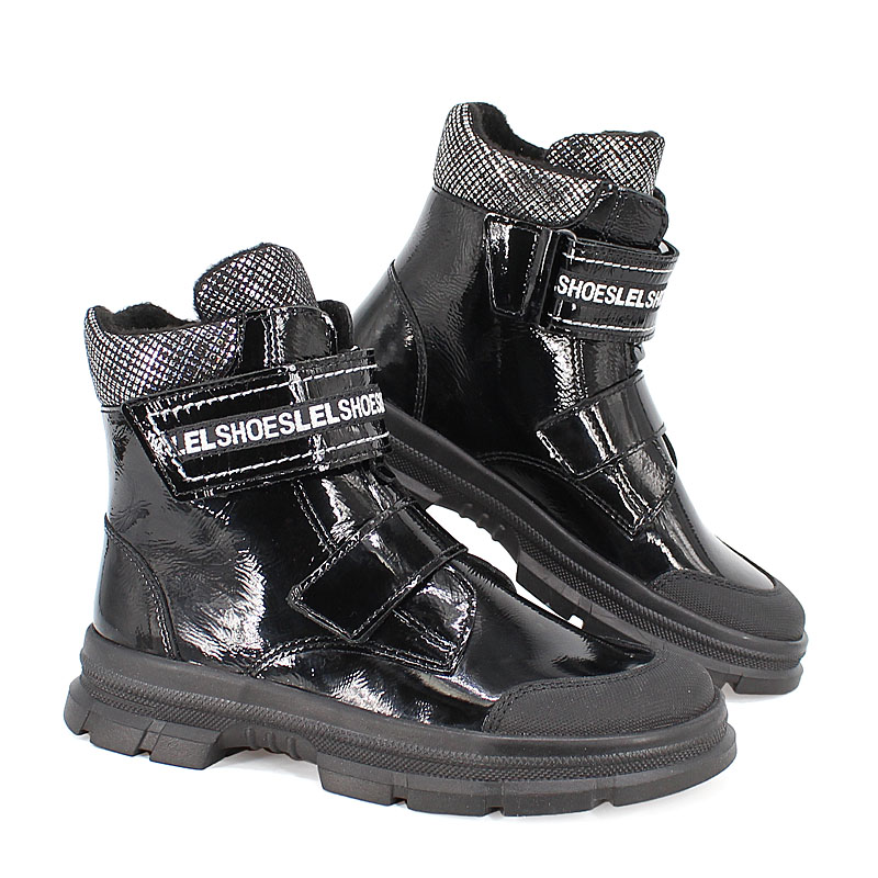 Ботинки байка, артикул 1973, цвет черный купить в интернет-магазине Shoeslel с доставкой по России