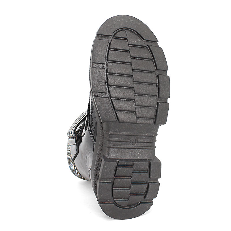 Ботинки байка, артикул 1973, цвет черный купить в интернет-магазине Shoeslel с доставкой по России