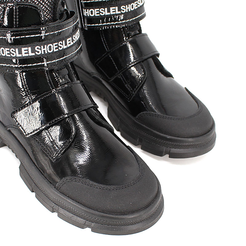 Ботинки байка, артикул 1973, цвет черный купить в интернет-магазине Shoeslel с доставкой по России