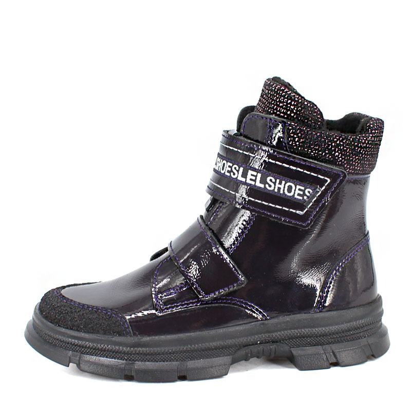 Ботинки байка, артикул 1973, цвет черничный купить в интернет-магазине Shoeslel с доставкой по России